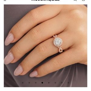 🌹✨Modern Gents rose gold rings The Grace and The Sadie wedding set. Size 4.5